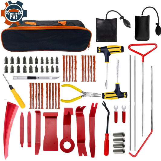 Kit apertura portiere auto con cuscino gonfiabile e asta lunga – foto 2
