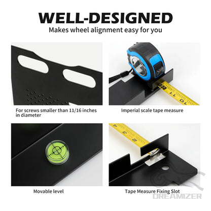 Kit convergenza ruote fai da te senza rimuovere la pinza freno – foto 3